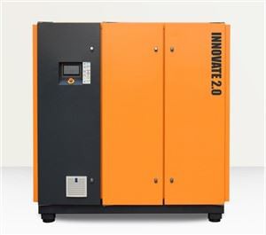 Dvojstupňový permanentný magnetický skrutkový vzduchový kompresor